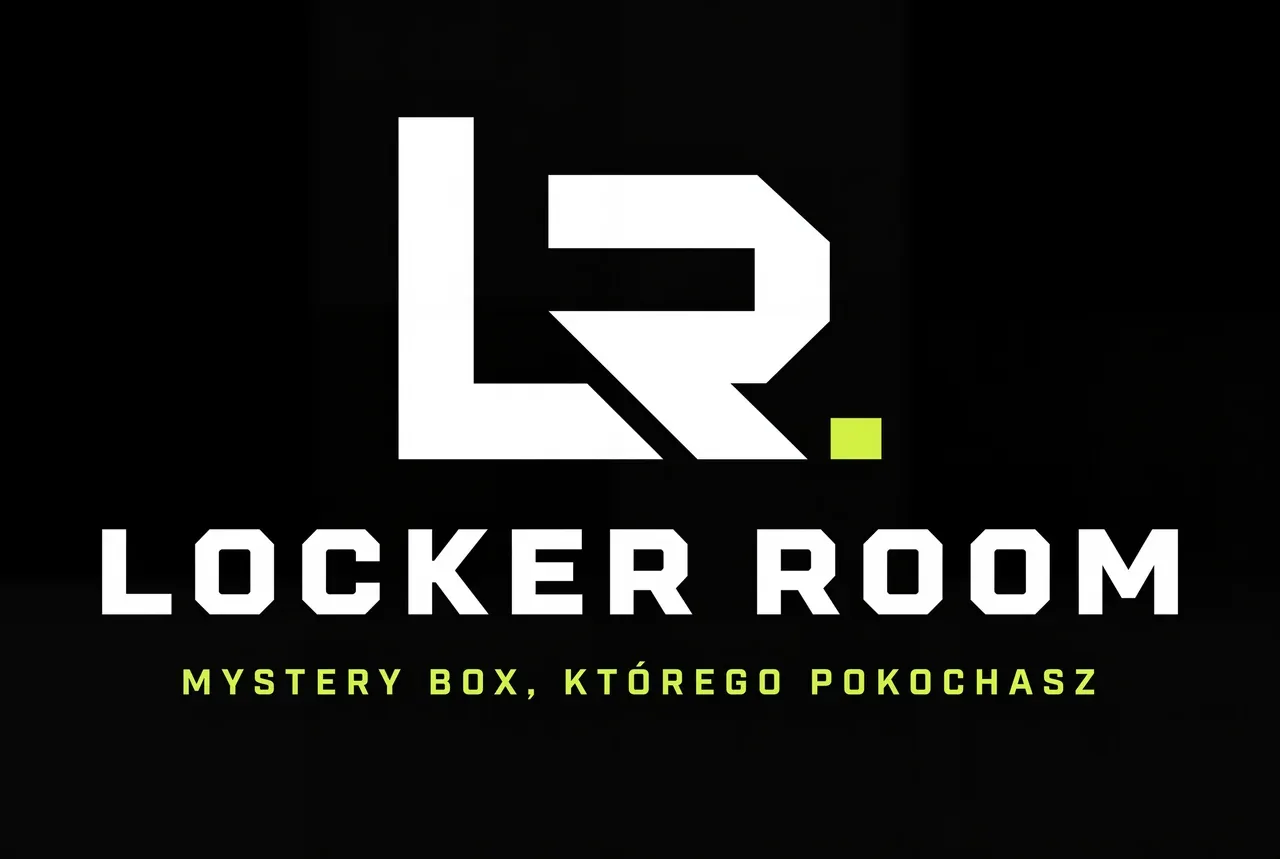 Logo LockerRoom: Monogram LR od favicony po pudełko